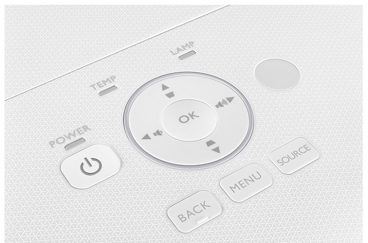 các bước sử dụng máy chiếu yg550