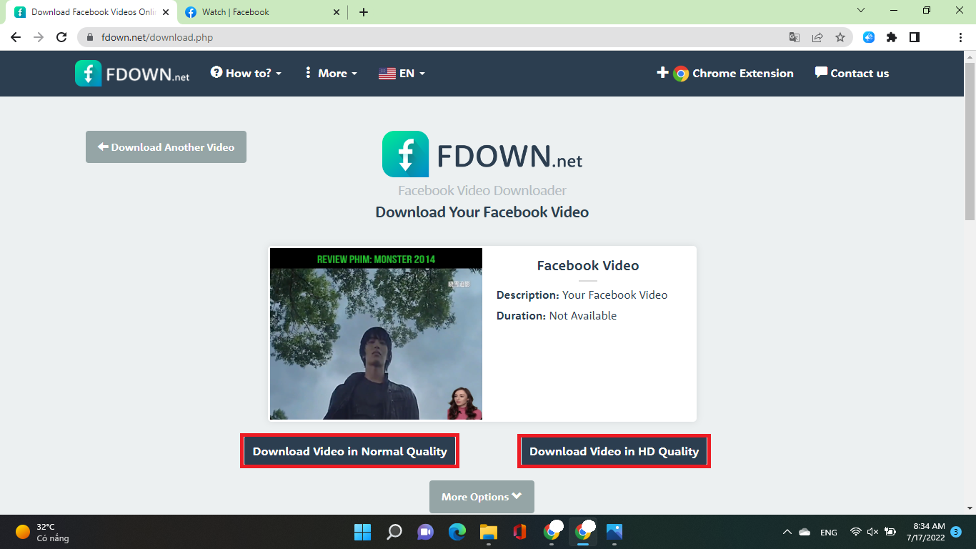 Cách lưu video trên Facebook với máy tính
