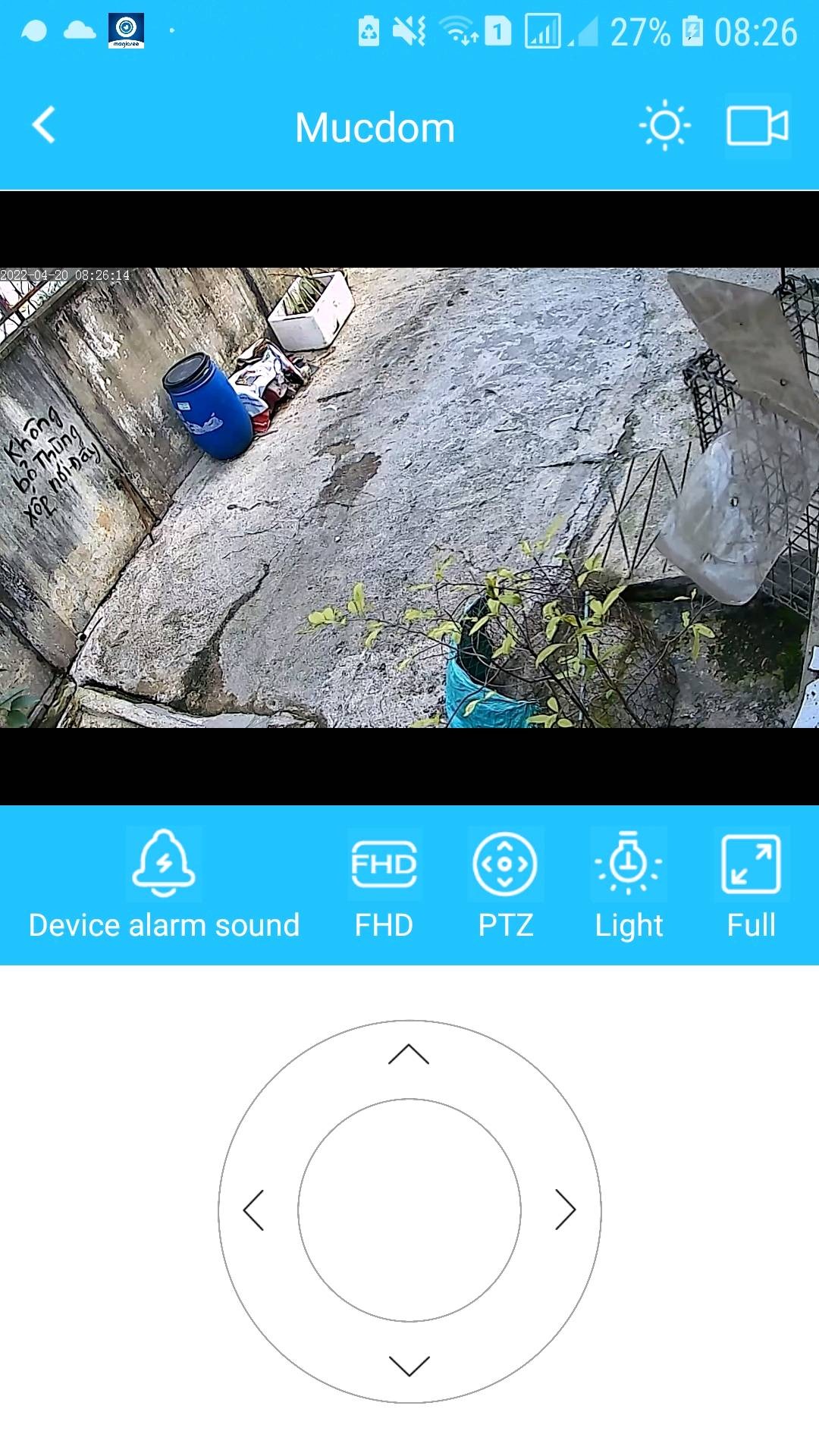 Chất lượng hình ảnh camera Magicsee ZS120 vào ban ngày