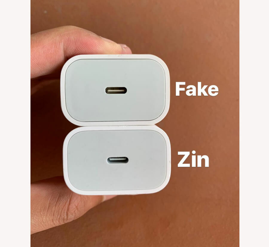 phân biệt sạc nhanh iphone