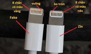 phân biệt sạc nhanh iphone chính hãng