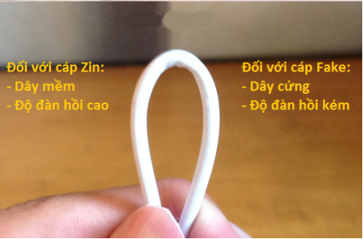 phân biệt sạc nhanh iphone chính hãng