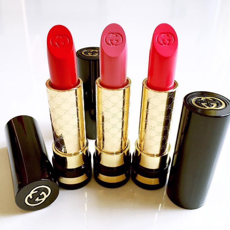 Bảng màu Son Gucci Audacious Color Intense Lipstick