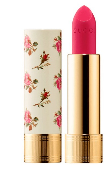 Thiết kế son GUCCI vỏ hoa dòng Rouge Voile với họa tiết hoa tao nhã