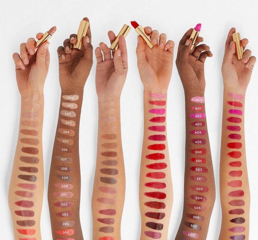 Bảng màu son Gucci Rouge à Lèvres Satin Lipstick