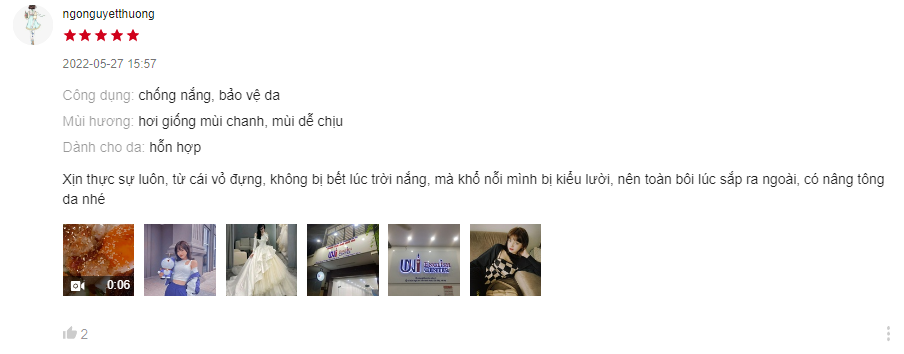 kem chống nắng rau má centella