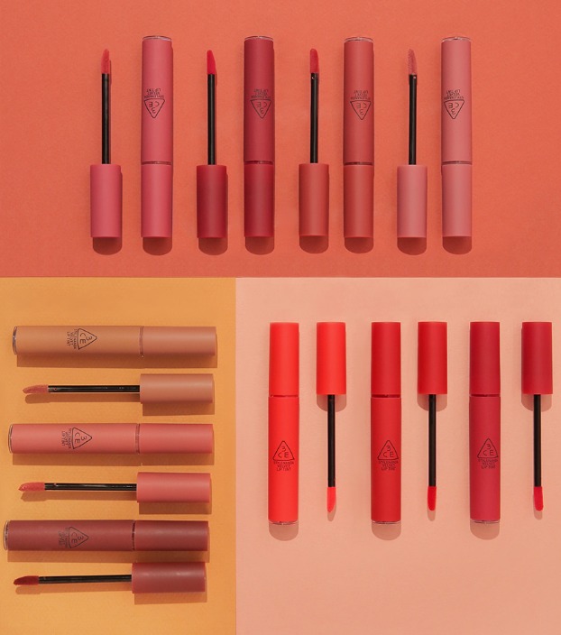 Thiết kế tinh tế và hấp dẫn của son Kem Lì 3CE Velvet Lip Tint