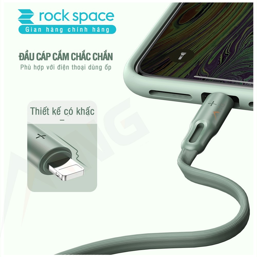 Dây sạc Lighting 20cm Rockspace S1